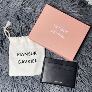 Brand New Authentic Mansur Gavriel Card Case